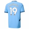 Koszulka Piłkarska Manchester City J. Alvarez #19 2024-25 Domowa Męska
