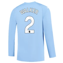 Koszulka Piłkarska Manchester City Kyle Walker #2 2023-24 Domowa Męska Długi Rękaw