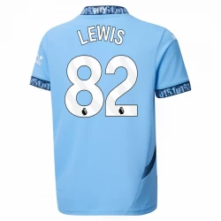 Koszulka Piłkarska Manchester City Lewis #82 2024-25 Domowa Męska