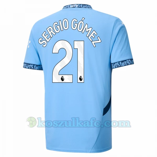 Koszulka Piłkarska Manchester City Sergio Gomez #21 2024-25 Domowa Męska