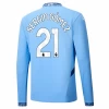 Koszulka Piłkarska Manchester City Sergio Gomez #21 2024-25 Domowa Męska Długi Rękaw