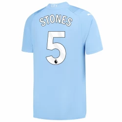 Koszulka Piłkarska Manchester City Stones #5 2023-24 Domowa Męska