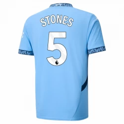 Koszulka Piłkarska Manchester City Stones #5 2024-25 Domowa Męska