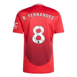 Koszulka Piłkarska Manchester United Bruno Fernandes #8 2024-25 Domowa Męska