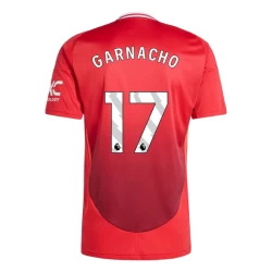 Koszulka Piłkarska Manchester United Garnacho #17 2024-25 Domowa Męska