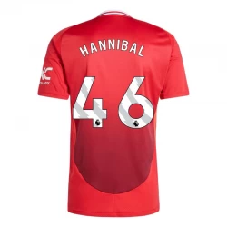 Koszulka Piłkarska Manchester United Hannibal #46 2024-25 Domowa Męska