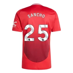 Koszulka Piłkarska Manchester United Jadon Sancho #25 2024-25 Domowa Męska