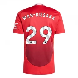 Koszulka Piłkarska Manchester United Wan-bissaka #29 2024-25 Domowa Męska