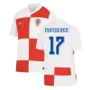 Koszulka Piłkarska Mandzukic #17 Chorwacja Mistrzostwa Europy 2024 Domowa Męska