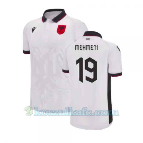 Koszulka Piłkarska Mehmeti #19 Albania Mistrzostwa Europy 2024 Wyjazdowa Męska