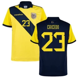 Koszulka Piłkarska Moisés Caicedo #23 Ekwador Copa America 2024 Domowa Męska