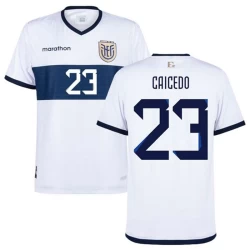 Koszulka Piłkarska Moisés Caicedo #23 Ekwador Copa America 2024 Wyjazdowa Męska