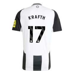 Koszulka Piłkarska Newcastle United Krafth #17 2024-25 Domowa Męska