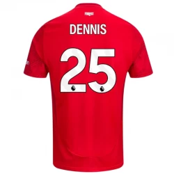 Koszulka Piłkarska Nottingham Forest FC Dennis #25 2024-25 Domowa Męska