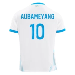 Koszulka Piłkarska Olympique Marsylia Pierre-Emerick Aubameyang #10 2024-25 Domowa Męska