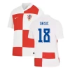 Koszulka Piłkarska Orsic #18 Chorwacja Mistrzostwa Europy 2024 Domowa Męska