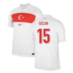 Koszulka Piłkarska Ozcan #15 Turcja Mistrzostwa Europy 2024 Domowa Męska