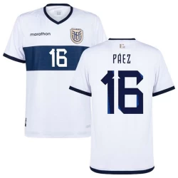 Koszulka Piłkarska Paez #16 Ekwador Copa America 2024 Wyjazdowa Męska