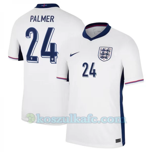 Koszulka Piłkarska Palmer #24 Anglia Mistrzostwa Europy 2024 Domowa Męska