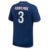 Koszulka Piłkarska Paris Saint-Germain PSG Kimpembe #3 2024-25 Domowa Męska