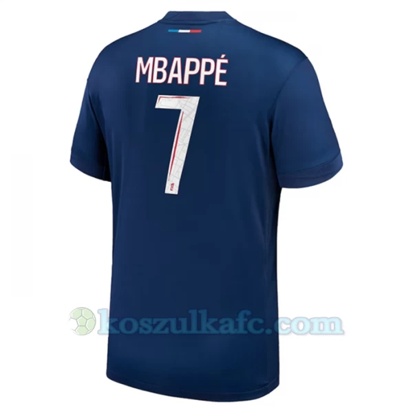 Koszulka Piłkarska Paris Saint-Germain PSG Kylian Mbappé #7 2024-25 Domowa Męska