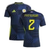 Koszulka Piłkarska Patterson #2 Szkocja Mistrzostwa Europy 2024 Domowa Męska