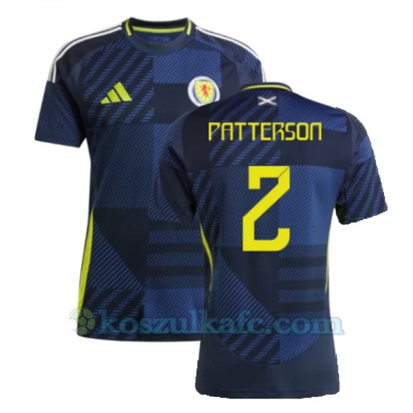 Koszulka Piłkarska Patterson #2 Szkocja Mistrzostwa Europy 2024 Domowa Męska