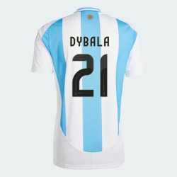 Koszulka Piłkarska Paulo Dybala #21 Argentyna Copa America 2024 Domowa Męska
