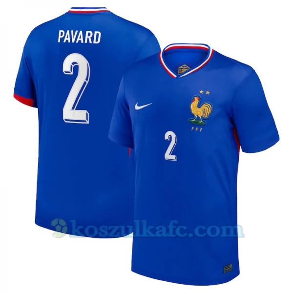 Koszulka Piłkarska Pavard #2 Francja Mistrzostwa Europy 2024 Domowa Męska