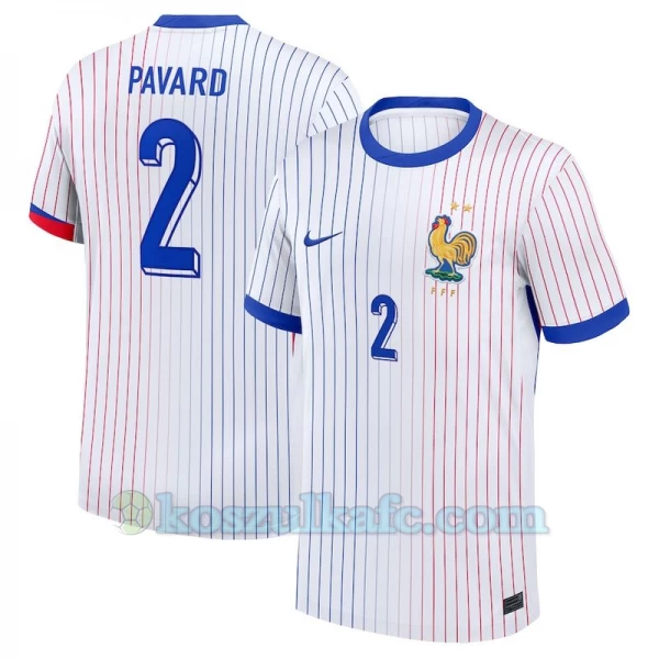 Koszulka Piłkarska Pavard #2 Francja Mistrzostwa Europy 2024 Wyjazdowa Męska