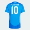 Koszulka Piłkarska Pellegrini #10 Włochy Mistrzostwa Europy 2024 Domowa Męska