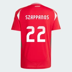 Koszulka Piłkarska Peter Szappanos #17 Węgry Mistrzostwa Europy 2024 Domowa Męska