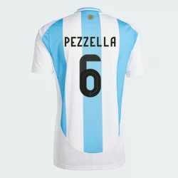 Koszulka Piłkarska Pezzella #6 Argentyna Copa America 2024 Domowa Męska