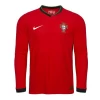 Koszulka Piłkarska Portugalia Mistrzostwa Europy 2024 Domowa Męska Długi Rękaw