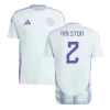Koszulka Piłkarska Ralston #2 Szkocja Mistrzostwa Europy 2024 Wyjazdowa Męska