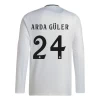 Koszulka Piłkarska Real Madryt Arda Guler #24 2024-25 Domowa Męska Długi Rękaw