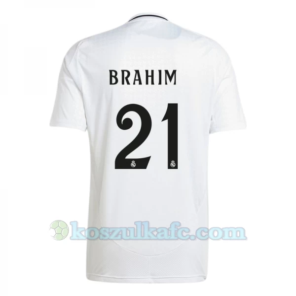 Koszulka Piłkarska Real Madryt Brahim #21 2024-25 Domowa Męska