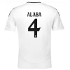Koszulka Piłkarska Real Madryt David Alaba #4 2024-25 Domowa Męska