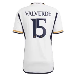 Koszulka Piłkarska Real Madryt Federico Valverde #15 2023-24 Domowa Męska