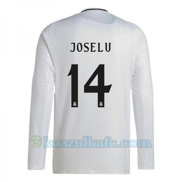 Koszulka Piłkarska Real Madryt Joselu #14 2024-25 Domowa Męska Długi Rękaw