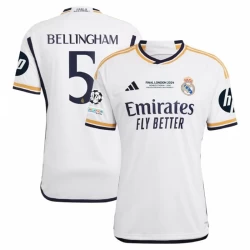 Koszulka Piłkarska Real Madryt Jude Bellingham #5 2023-24 Final London HP Domowa Męska