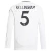 Koszulka Piłkarska Real Madryt Jude Bellingham #5 2024-25 Domowa Męska Długi Rękaw