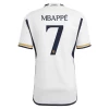 Koszulka Piłkarska Real Madryt Kylian Mbappé #7 2023-24 Domowa Męska