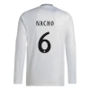 Koszulka Piłkarska Real Madryt Nacho #6 2024-25 Domowa Męska Długi Rękaw