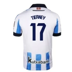 Koszulka Piłkarska Real Sociedad Tierney #17 2023-24 Domowa Męska