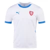 Koszulka Piłkarska Hlozek #9 Republika Czeska Mistrzostwa Europy 2024 Wyjazdowa Męska