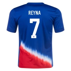 Koszulka Piłkarska Reyna #7 USA Copa America 2024 Wyjazdowa Męska