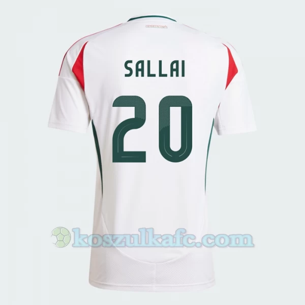 Koszulka Piłkarska Roland Sallai #20 Węgry Mistrzostwa Europy 2024 Domowa Męska