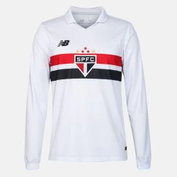 Koszulka Piłkarska São Paulo FC 2024-25 Domowa Męska Długi Rękaw