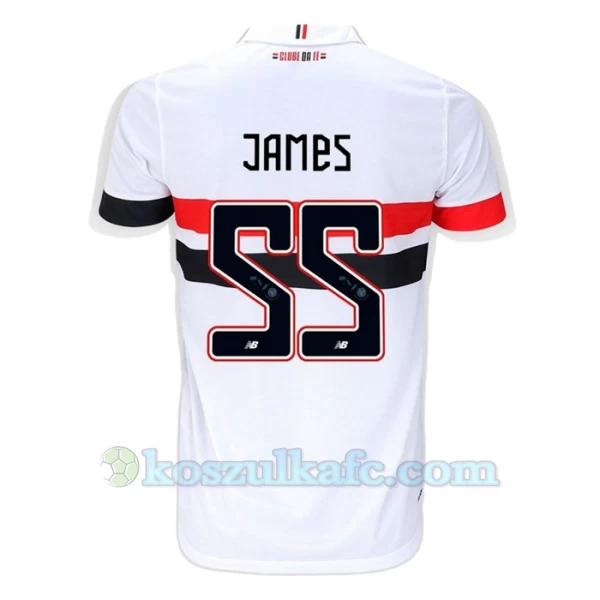 Koszulka Piłkarska São Paulo FC James Rodriguez #55 2024-25 Domowa Męska